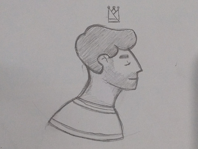 Sketch man(1) character draw dream face man model pencil sketch