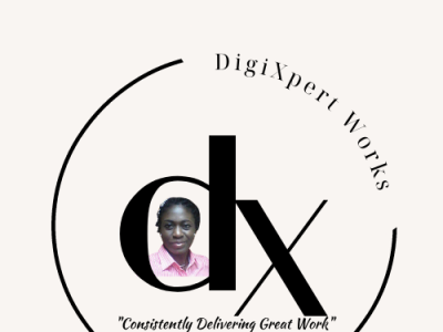 DigiXpert Works branding graphic design logo