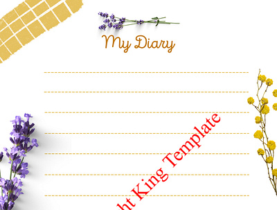 Diary Memo graphic design