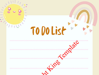 To Do List graphic design