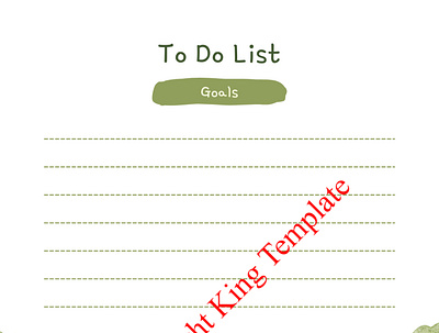 To Do List graphic design