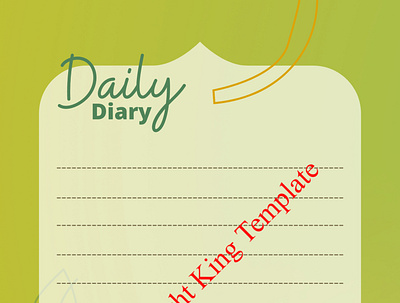 Daily Diary branding graphic design motion graphics