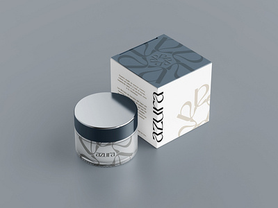 AZURA COSMÉTICOS branding design graphic design packaging typography