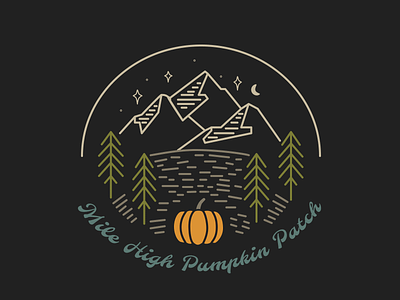 Pumpkin Patch Logo branding graphic design logo ui