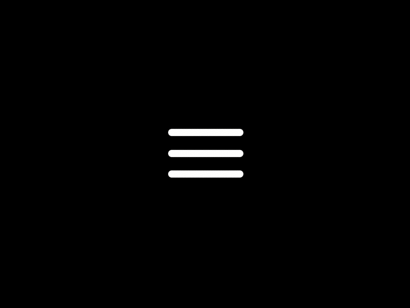 Menu icon animation Vol. 3 animation close hamburger icon interaction ios menu navigation principle sketch ui ux