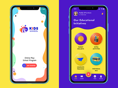kids 3d app app design apple application baby boy design indore learning online play school school study ui ux