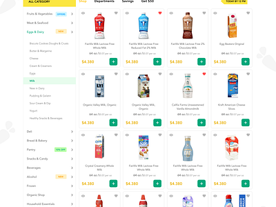 Instacart by Aimbark on Dribbble