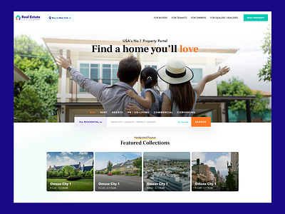 01 buy home homeowners landing mobile property real estate rent sell ui ux web design