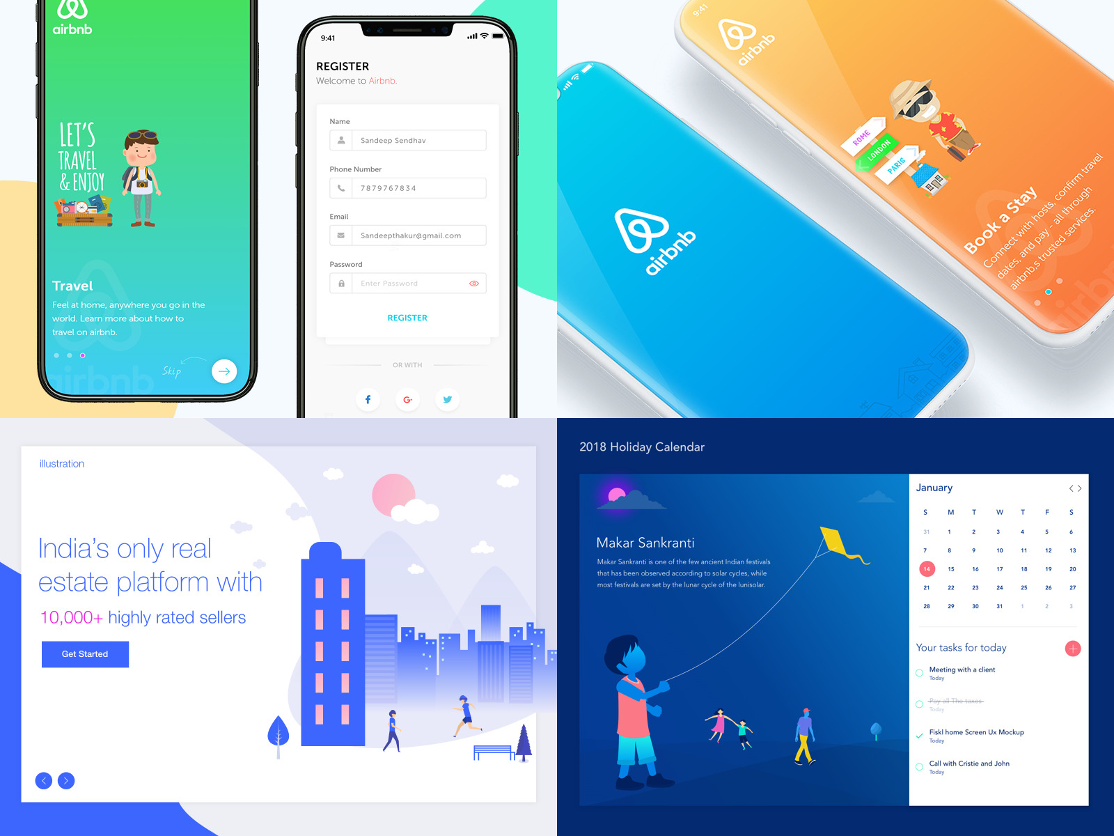 2018 by Aimbark on Dribbble