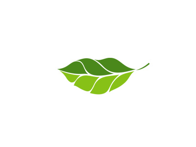 Linden Lips brand branding green leaf lime linden lips logo mark nature woman