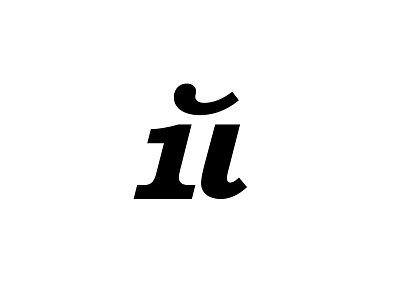 1й = 1st 1 abbreviation black bw identity logo mark