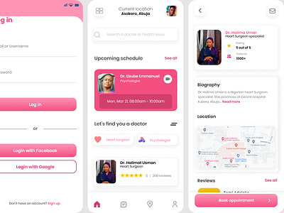 Medical app design