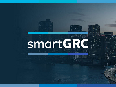 smartGRC app branding design identity logo mark typography ui ux vector web