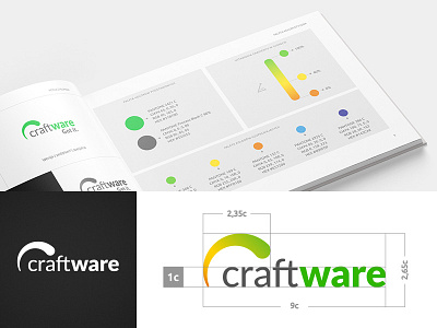 Craftware Branding brandbook branding design icon identity logo mark typography vector