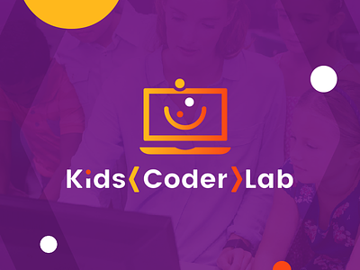 Kids Coder Lab branding design icon identity logo mark typography vector
