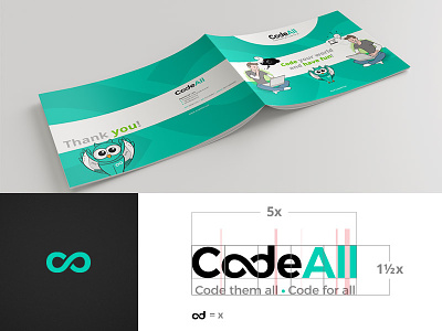 Code All Branding app branding brochure design design icon identity illustration logo mark presentation typography vector