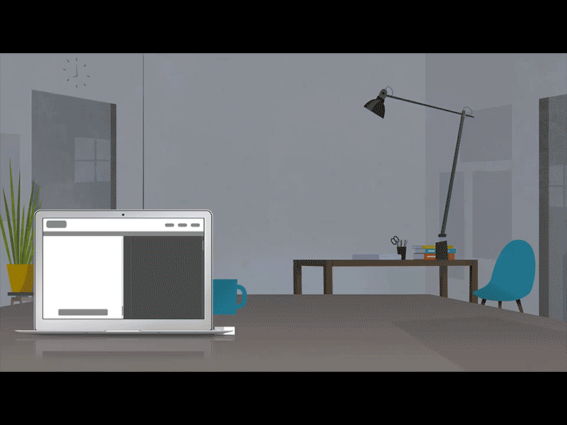CodeAll Animation A animation app design illustration vector