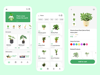 Plant's Shop App Concept