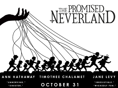 Mock Movie Poster - The Promised Neverland