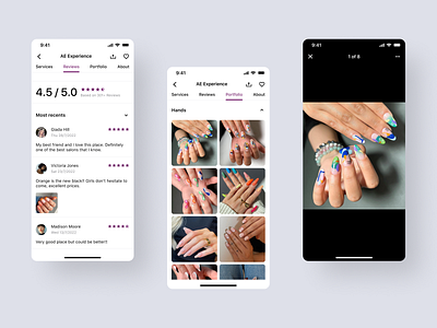 Beauty Salon App beauty beautyapp beautysalon beautysalonapp beautysalonmobile beautyservices haircare hairsalon hairstyleapp mobileapp salonapp salonbooking salonoline selfcare ui uidesign ux uxdesign