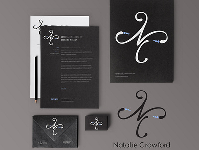 Original Natalie Crawford Design Logo branding design graphic design icon logo vector