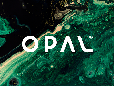 OPAL Business Complex brand identity design logo opal