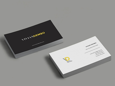 VD branding complimentary cards corporate branding design graphic design illustration logo