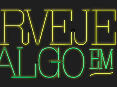 Neon Letterings 02 //