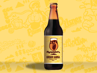 Cerveja 3 Perdidos // Gregor Samsa 3 perdidos andré pinheiro antonio felipe gonçalves artesanal bebidas beer beverage brasil brazil cerveja cerveza craft beer design diseño diseño de embalajes embalagem goronah illustration ilustración ilustração macaé nicholas bittencourt niterói packaging pedro moura rio de janeiro