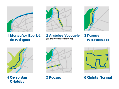 Infographic // jogging in Santiago chile design gráfico diseño gráfico eliza rizo graphic design infographic infográfico pedro moura polenstudio santiago