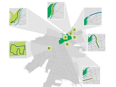 Infographic // jogging in Santiago