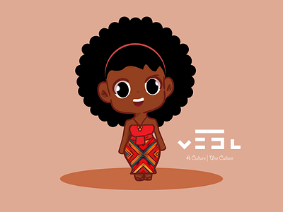 Cute Beti africa branding culture design fashion graphic design illustration style