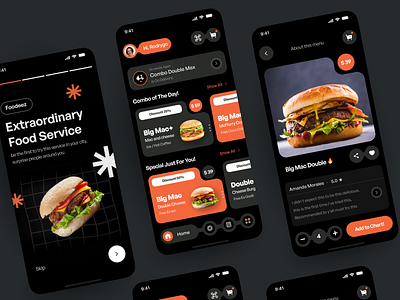 Food Delivery Order - Design Exploration by Jordan Abdul Aziz for ...