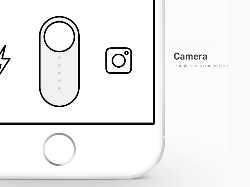 Camera VS Selfie app back black and white bnw camera experiment front selfie