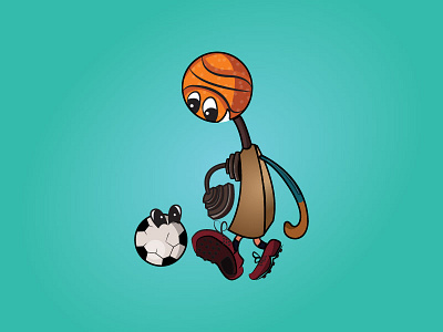 mascot design basketball cricket footbal graphic hockey illustration mascot sports vector vector illustration
