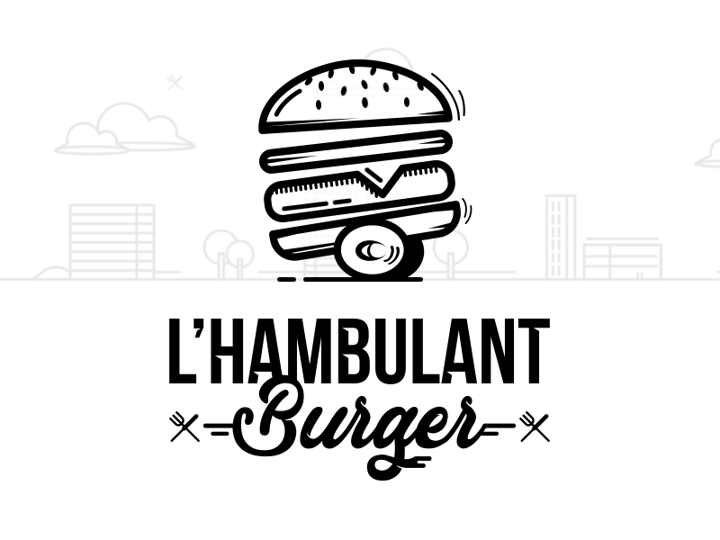 Food Truck | L'Hambulant Burger animation battrioccult burger cheese design food gif lemans vector