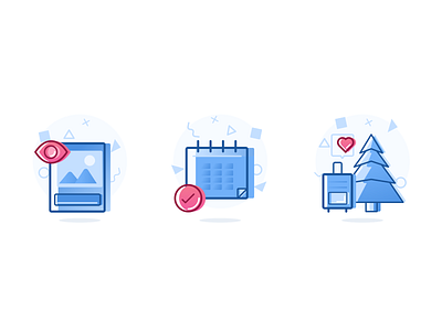 Step Illustrations - Travel Platform