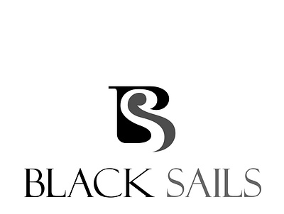 Black Sails brand design logo logo design