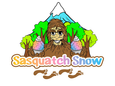 Sasquatch Snow Shaved Ice