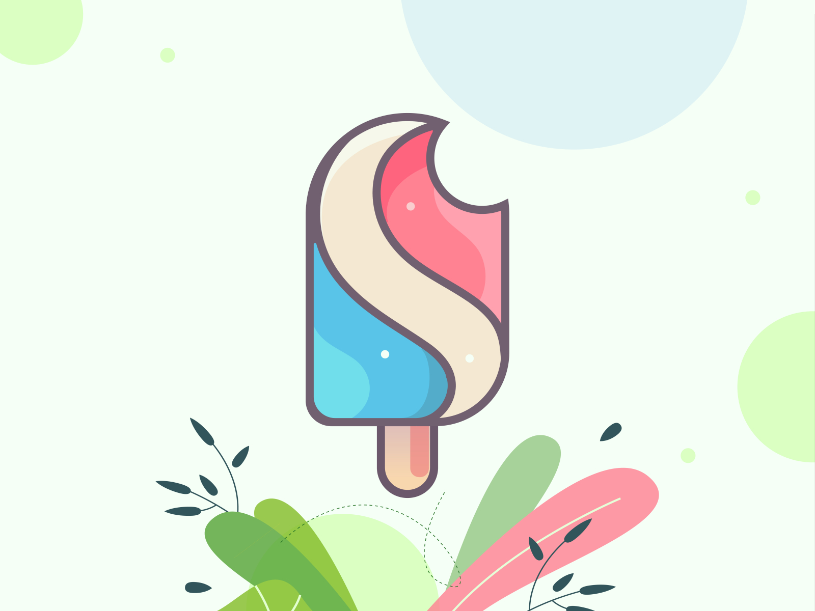 Gelato - Ice cream logo design - Roven Logos