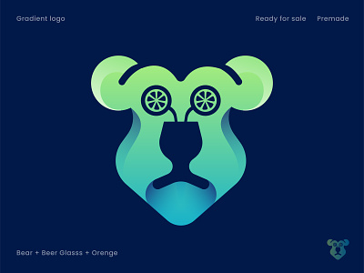 Bear | Gradient logo
