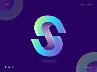 Letter S a b c d e f g h i j branding clean colorful creative logo design designer gradient k l m n o p q r s t u v w x y z letter letter logo logo logo design logo designer modern logo new simple tech logo unique logo