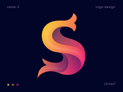 Letter S logo design