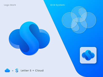Letter S + Cloud