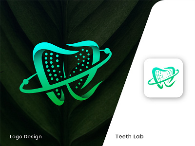 Teeth lab logo design abstract branding clean clinic creative logo dental dentist fresh gradient hospital logo logo design logo designer medical minimal modern logo simple teeth tooth unique logo