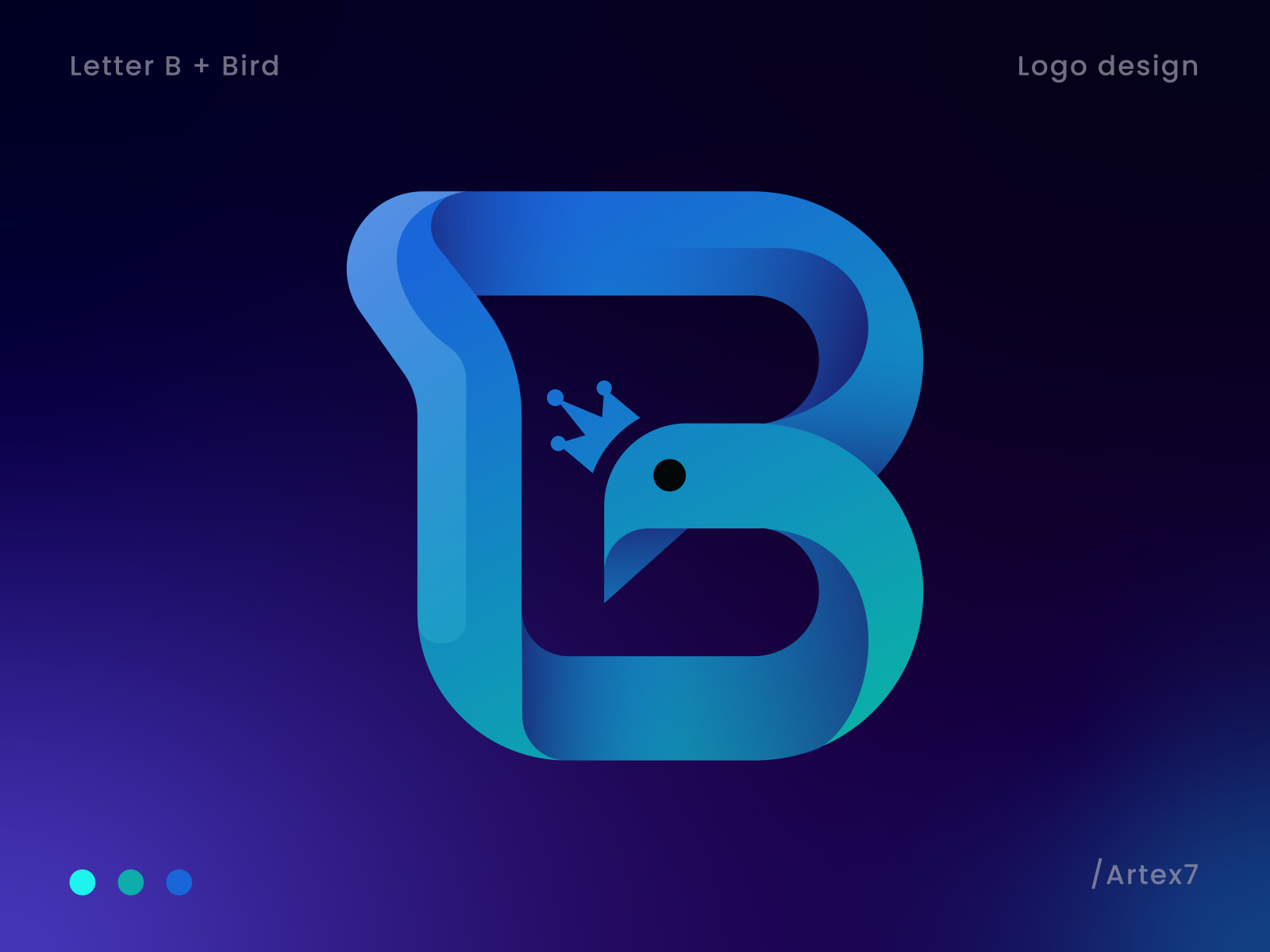 B For Bird Logo By Artex, Logo Designer On Dribbble