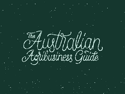 AAG australian custom type hand hand lettering hand type lettering rough script stamp texture type typography