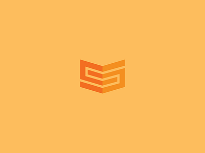S Cube 3d cube design graphic icon identity lettering logo minimal s square type