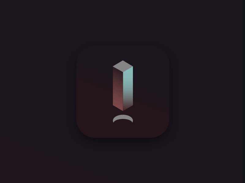 Foundations app design digital gradient graphic icon logo minimal simple ui ux web