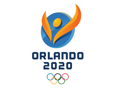 Orlando 2020 2020 digital illustration logo olympic olympic games olympics orlando sports vector